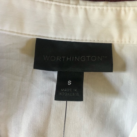 White button down shirt - Picture 3 of 3